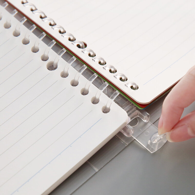 JIANWU japonia KOKUYO Macaron zeszyt luźny liść wewnętrzny rdzeń A5 B5 notatnik pamiętnik plan segregator biuro szkolne segregator