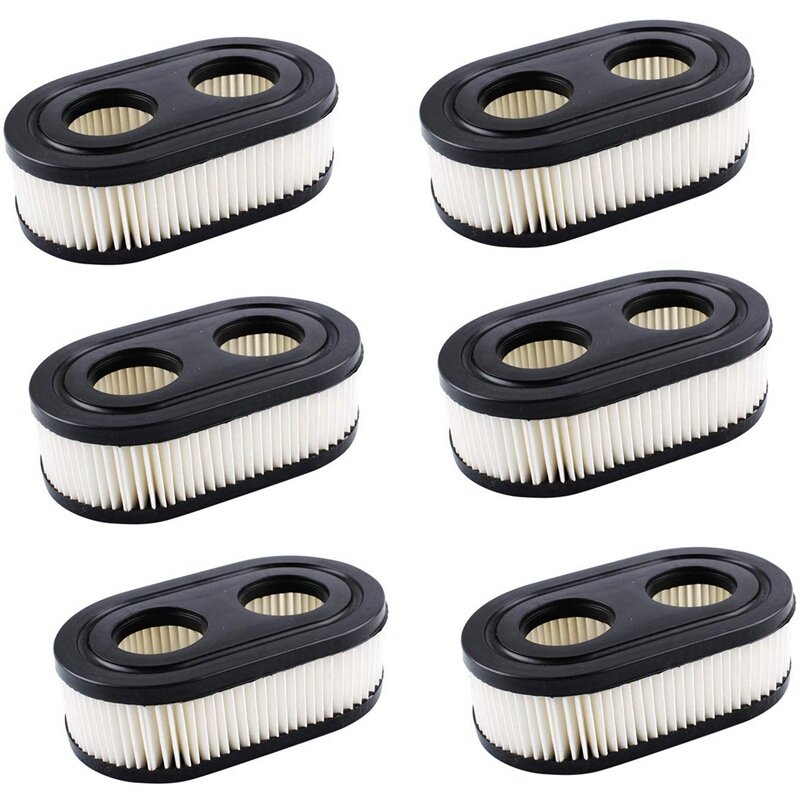 6Pack 593260 798452 Air Filter For Briggs & Stratton 550E To 725Exi Series Engines,Lawn Mower Air Filter 2Pack 593260 798452 Air