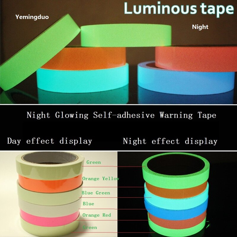 Verkeersveiligheid Huisdier Lichtgevende Tape Film Opvallende Waarschuwing Gloeiende Sticker