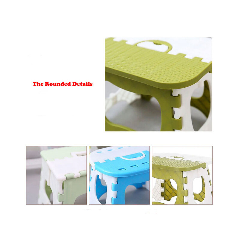Portable Folding Camp Stools Outdoor Camping Hiking Picnic Beach Foldable Multifunction Step Stool
