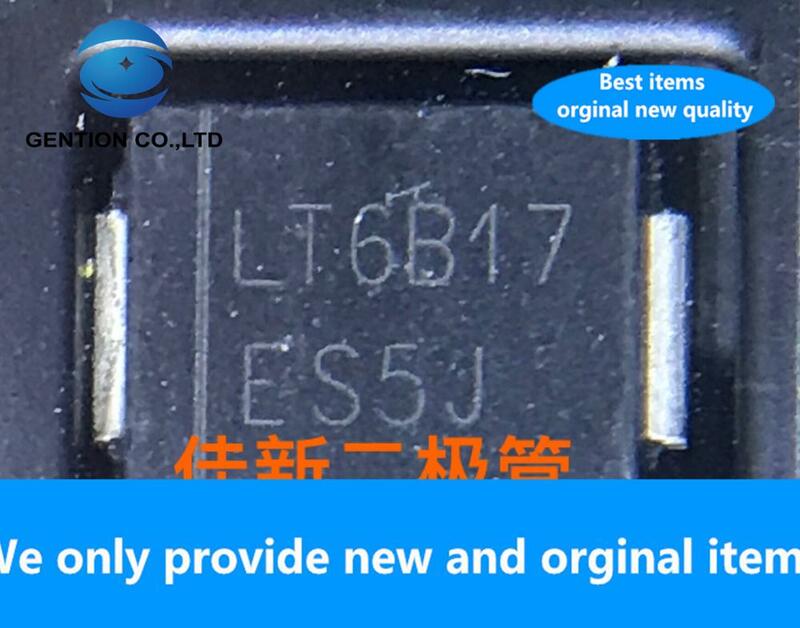 20 шт., 100% Новый оригинальный диод ES5J 5A600V для быстрого восстановления DO214AB
