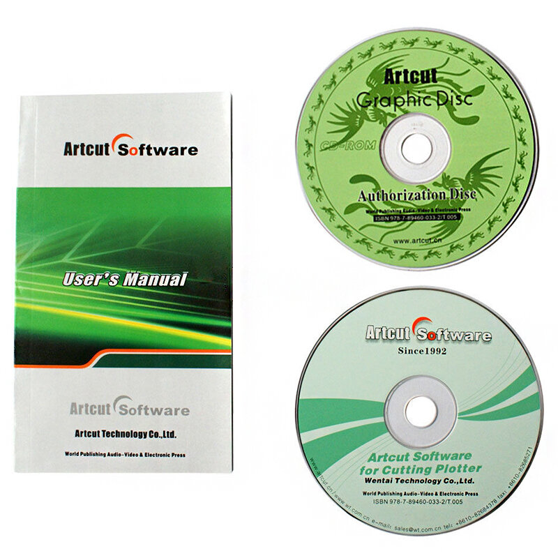 ARTCUT 소프트웨어 2009 비닐 커터 플로터 커팅 플로터, 비닐 사인 제작 디자인, Artcut2009 소프트웨어, 롤랜드 GCC, 무료 배송