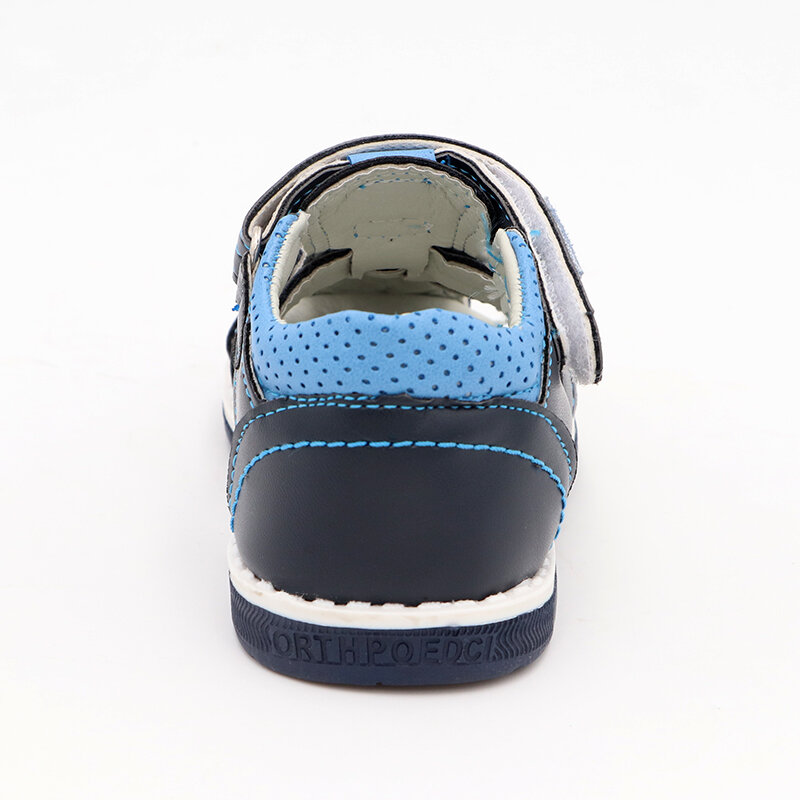 Sandal Ortopedi Anak Laki-laki Musim Panas Elang Lucu Sepatu Anak-anak Balita Kulit Pu untuk Anak Laki-laki Sepatu Datar Bayi Ujung Tertutup UKURAN 20-30 Baru
