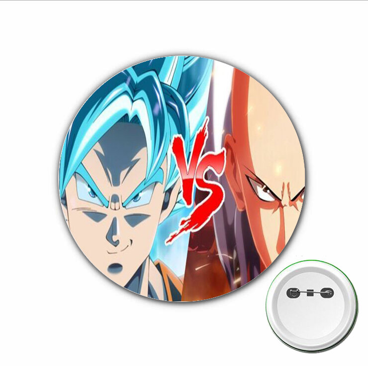3 stücke Japan Anime One-Punch-Mann Cosplay Abzeichen Cartoon Pins Brosche für Kleidung Zubehör Rucksäcke Taschen Knopf Abzeichen