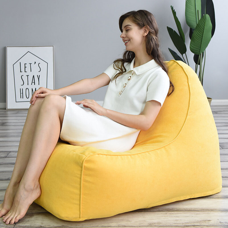 Faul sitzsack sofa abdeckung Kühlen sommer stuhl, komfortable stoff dampfenden hotel hause kreative wohnzimmer möbel dropshipping