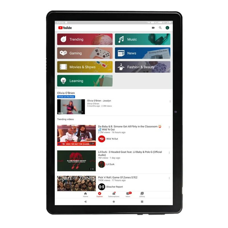 Tablet PC com Octa Core, Google Play, chamada telefônica 3G, Dual SIM, Wi-Fi, Bluetooth, Android, nova versão global, PC, 4GB + 64GB ROM, 10,1 em