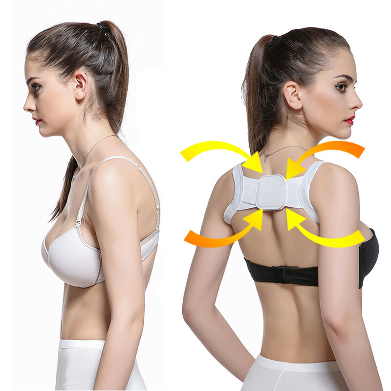 Corrector de postura para hombres y mujeres, cinturón de soporte para hombros y pecho, productos cómodos para Camelback