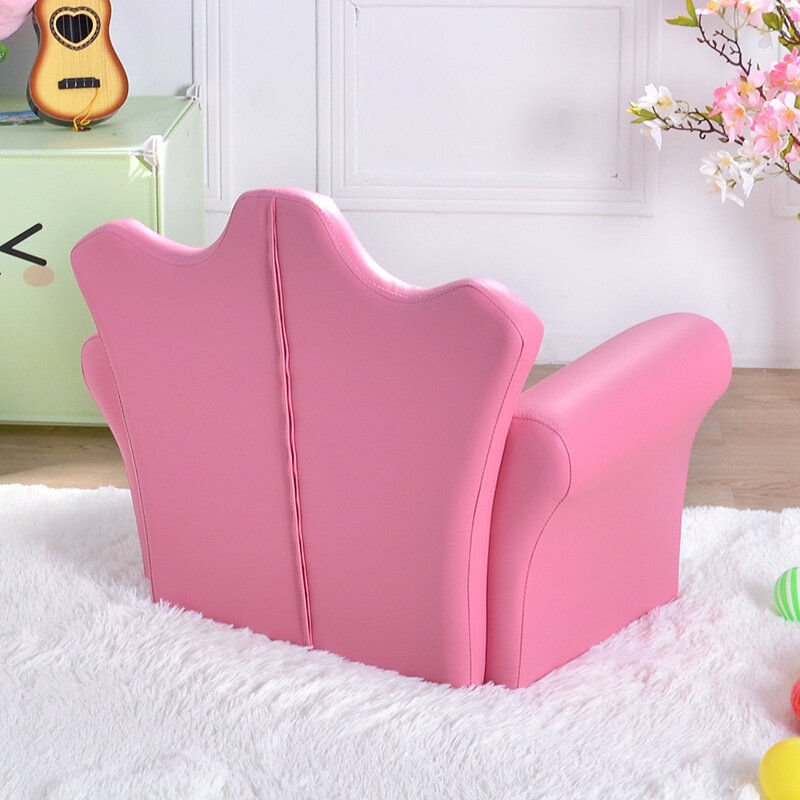 K-STAR Fournisseur de haute qualité de meubles pour enfants Canapés Style coréen Couronne nervure Blosofa Repose-pieds à la mode