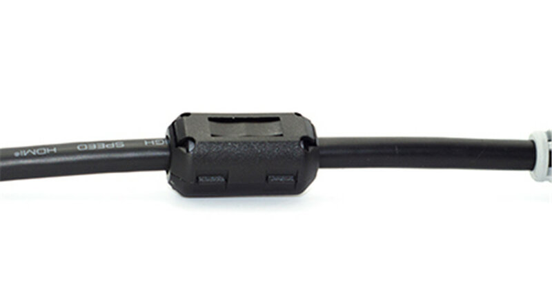 Cable de anillo de obturador de núcleo de ferrita, accesorio a presión para filtro supresor de ruido RFI EMI, 22 Uds.