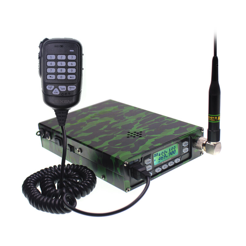 LEIXEN VV-898SP Radio Seluler Mini Baterai Bawaan 12000MAh 136-174 & 400-480MHz Radio Amatir Transceiver Mobil Dual Band