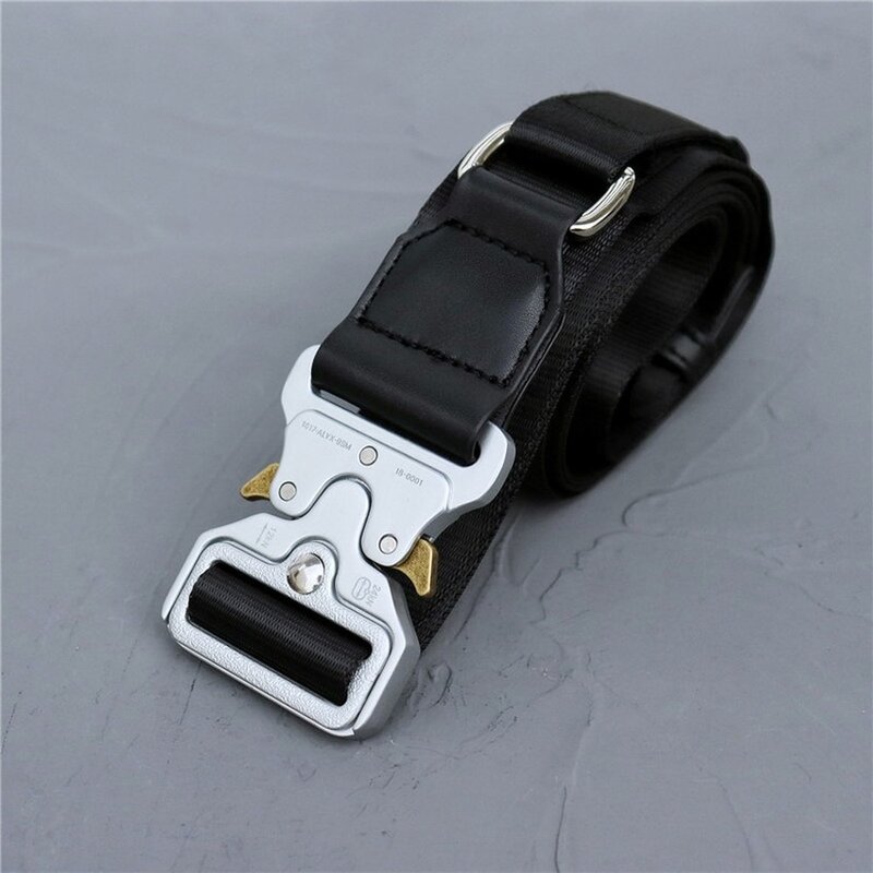ALYX-Cinturón de rodillo para hombre y mujer, Correa clásica con hebilla y logotipo láser, 1017, 9SM