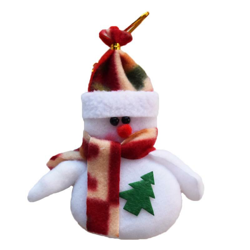 Christmas Gift Santa claus Supplies Arbol De Navidad christmas tree decorations Deer Snowman Pendant christmas tree hanging