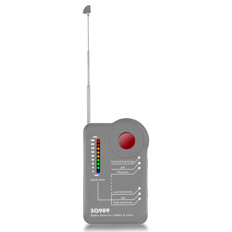 Оригинальный детектор шпионской скрытой камеры Proker, детектор звуковых ошибок, вибрация Предупреждение, анти-Candid, анти-подслушивание