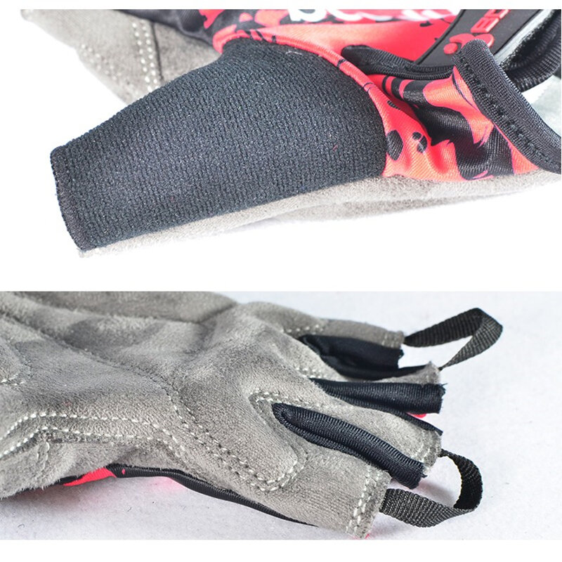 Летние велосипедные перчатки с полупальцами, детские спортивные перчатки для катания на коньках, BMX, шоссейные велосипедные перчатки для го...