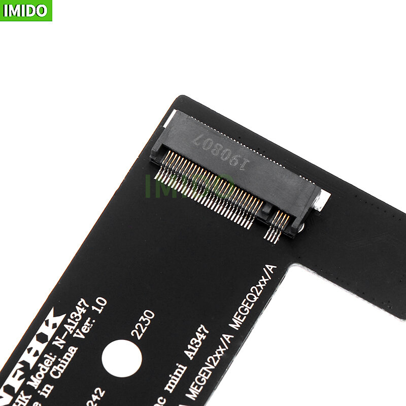 Adaptateur PCI express NVMe M2 SSD pour Mac Mini 2014 A1347 MEGEN2 MEGEM2 MEGEQ2, carte riser 760P 600P