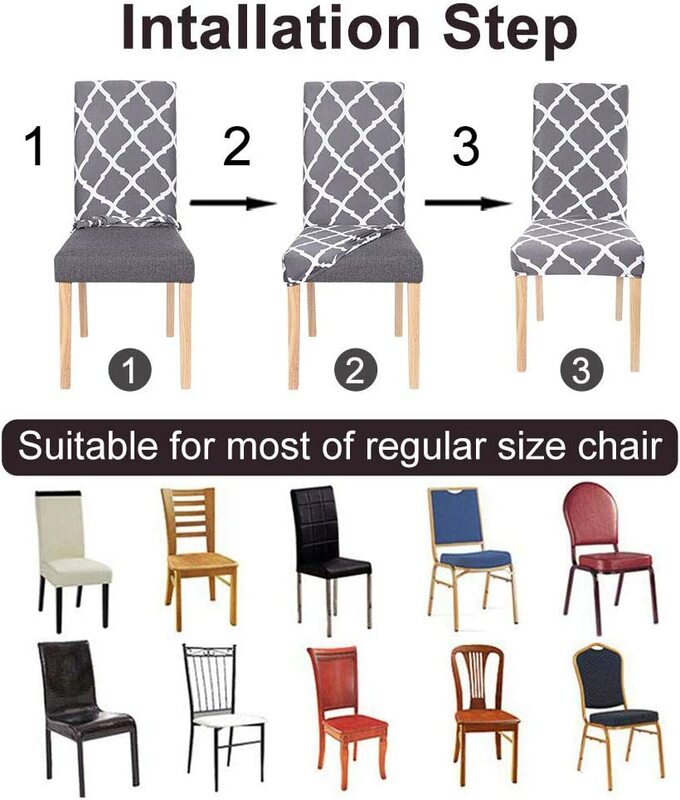 Чехол для стула, растягивающиеся чехлы для стульев для свадьбы, гостиницы, банкета, столовой, офиса