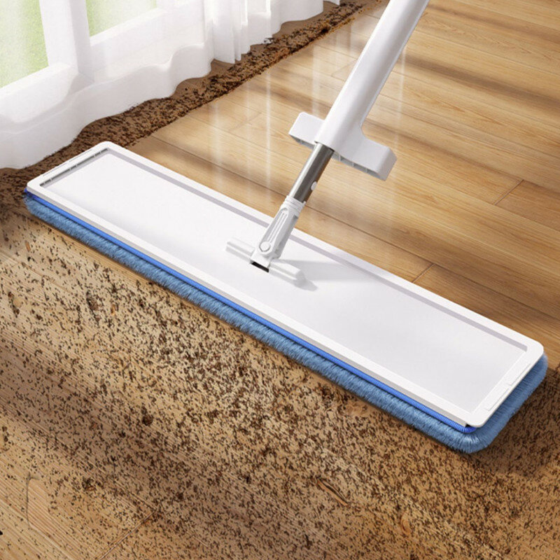 50CM Super Big Microfiber Wringer Mop Free Hand Water Washing Household Cleaning Product Long Handle Mops Replace Rag Floor Tile