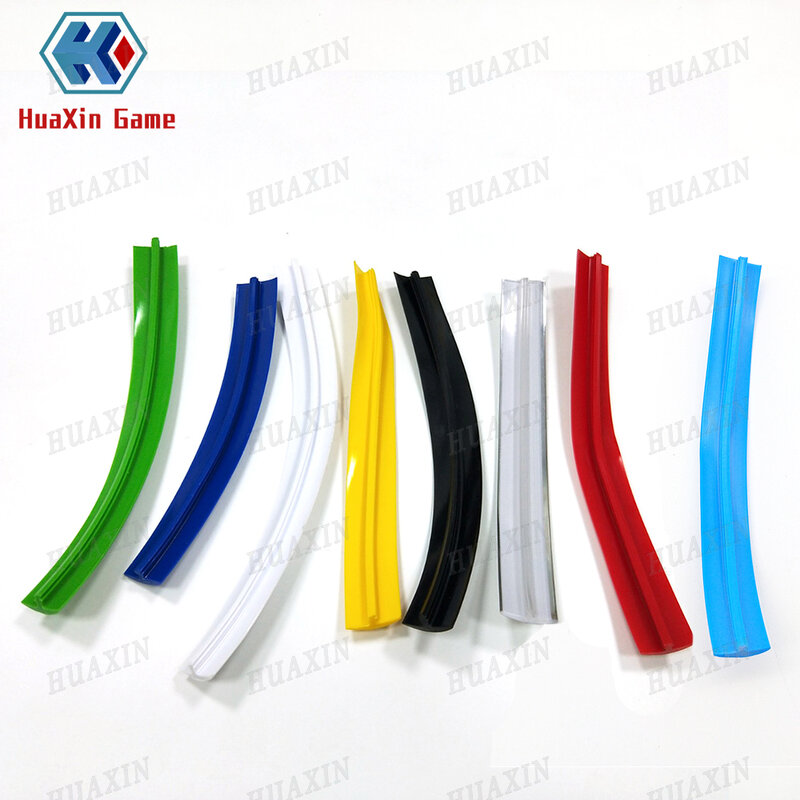 32.8ft 10m Length 16mm /19mm Width Plastic T-Molding T Moulding for Arcade MAME Game Machine Cabinet chrome/black