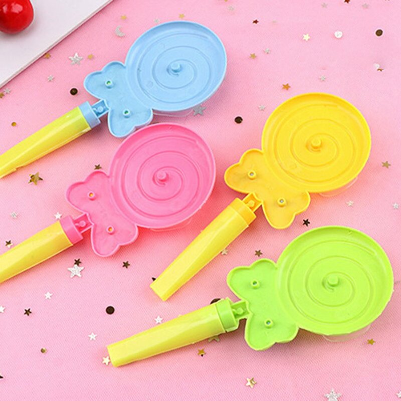 Baru Lollipop Kincir Angin Peluit Kincir Angin Bertiup Mainan Mainan Anak-anak Hadiah Kecil Hadiah Taman Kanak-kanak Hadiah Hari Anak-anak