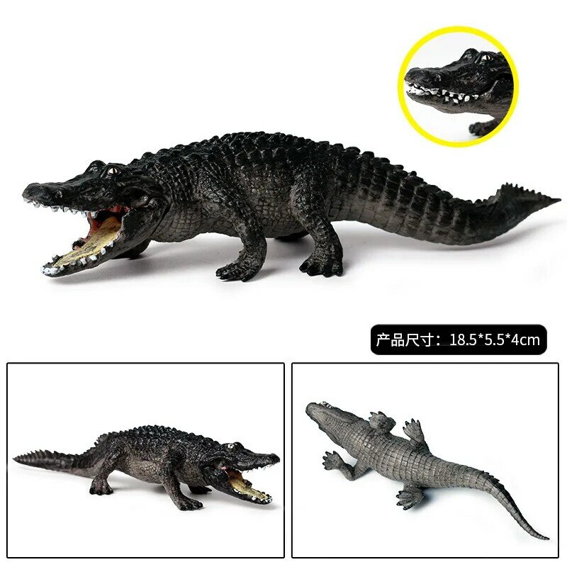 Simulatie Dier Model Beeldje Krokodil Pvc Action Figure Kids Verzamelen Speelgoed Geschenken