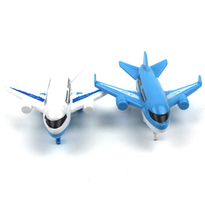1 Buah Model Bus Udara Tahan Lama Baru Mainan Pesawat Anak untuk Anak-anak Diecast Lucu