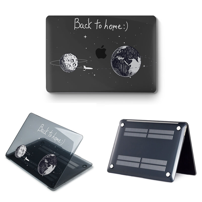 3D Print Ruimte Case Voor Apple Macbook Air 13.3 Retina 12 13 15 Mac Pro 14 16 A2442 A2141 A2485 2021 Touch Bar Toetsenbord Cover