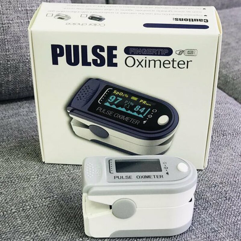 สีนิ้วมือPulse Fingertip Oled Oximeter SPO2 PR PIเลือดออกซิเจนด้วยRespiratory Rate Oximetro Pulsioximetro Dedoกับกรณี