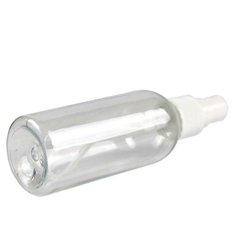 Botella vacía de Perfume líquido, atomizador de plástico transparente portátil recargable, juego de botellas de embotellado de viaje