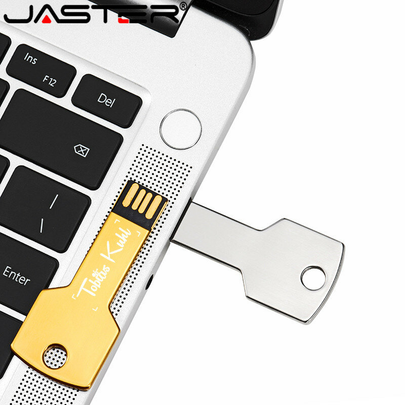 Jaster-USBフラッシュドライブ128,8gbメモリサポート64gb 32gb 16gb gb,指紋認識付きUSB充電器,オープンロゴ,1個