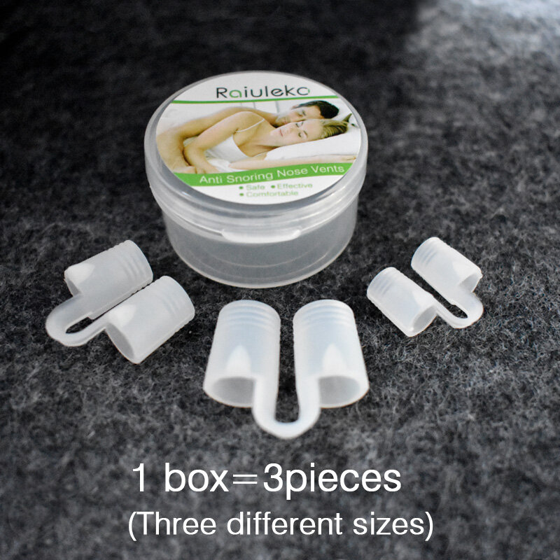 Мягкий силиконовый зажим для носа, 3 разных размера