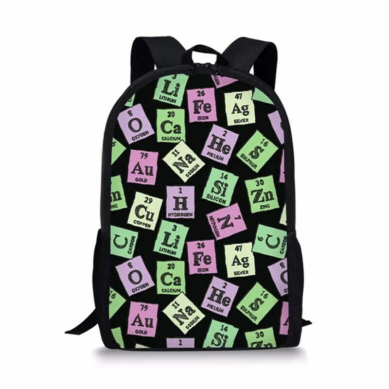 Anime 3d impressão mochila escolar para meninos meninas adolescente crianças saco de livro sacos de ombro casuais 16 Polegada mochila