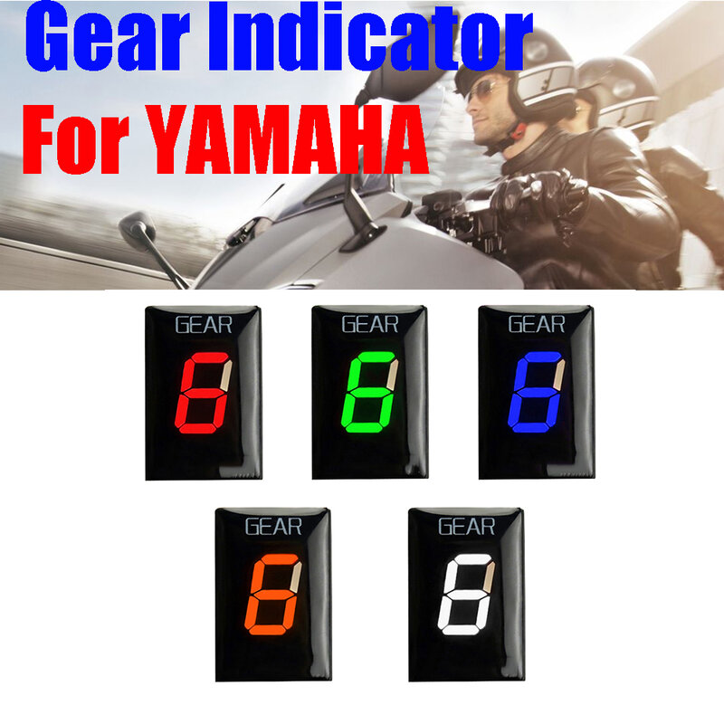 Moto Display della Marcia Indicatore Meter Per Yamaha YZF R1 R6 FZ8 Mt03 MT-01 Fzs600 XJR400 FZ400 FZ6 Xv1900a Ys250 Xv1600A Xj6