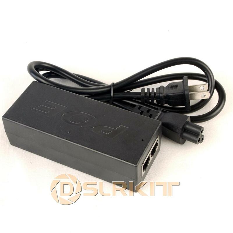 DSLRKIT Gigabit POE 802.3at PoE + อะแดปเตอร์ Power Over Ethernet UniFi AP 1000Mbps