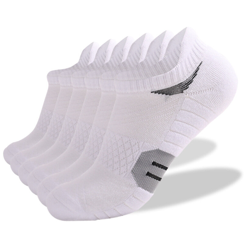 Athletisch Laufschuhe Socken für Männer Frauen Gepolsterte Sport Ankle Socken Low Cut Socken Outdoor Atmungsaktiv Feuchtigkeit Wicking 6 Pairs
