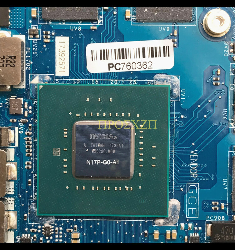 CN-0KD43Y 0KD43Y KD43Y DELL 7567 7467 LA-D993P 노트북 마더 보드 SR32S I5-7300HQ CPU GTX1050 GPU 100% 작동