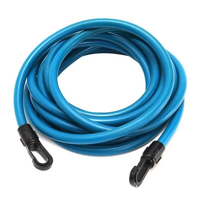Corde élastique réglable pour entraînement de natation, bande d'entraînement de sécurité pour piscine, tubes en latex, haute qualité, 4m