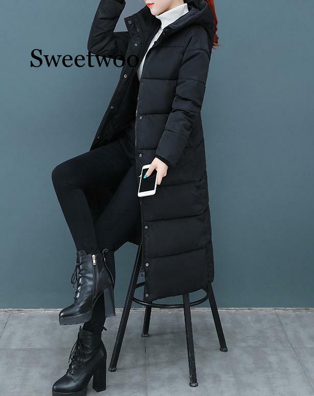 2020 Women Winter Jacket Long Thick Coat For Women Hooded Parka Warm Female Clothes
