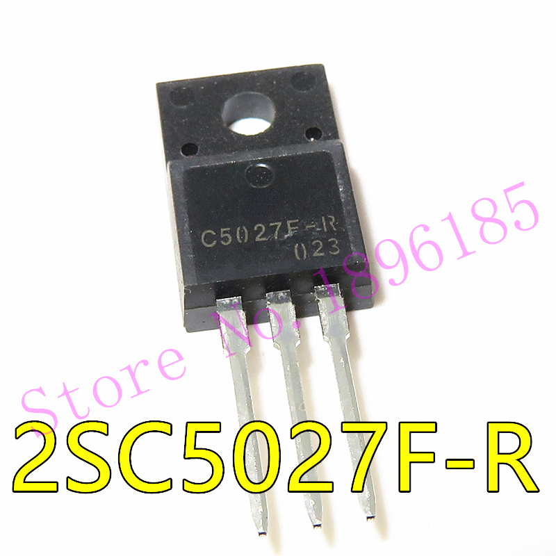 2SC5027F-R D TO-220F แรงดันไฟฟ้าสูงและความน่าเชื่อถือสูง