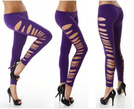 Leggings con agujeros laterales para mujer, pantalones cortos ajustados de alta elasticidad, color caramelo, sin costuras, a la moda