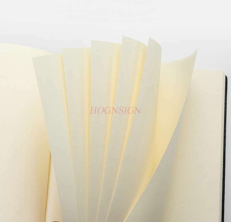 Cuaderno súper grueso, Bloc de notas de papel en blanco, boceto retro, diario grueso, A5