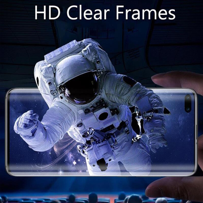 Película templada curvada 20D para Mate 40 30 30E, protectores de pantalla para Huawei P30 Pro P30E P40 Nova 7 5G, vidrio en Honor 30 Pro Plus