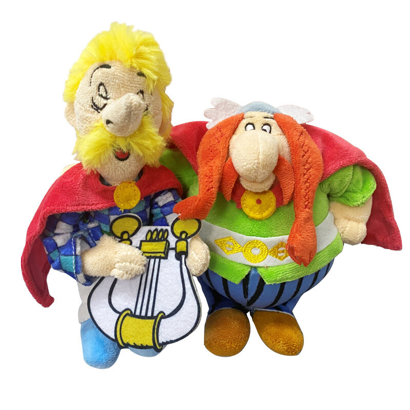 18/20cm  Play the Guitar Obelix Flying  Plush Toy Doll Soft Stuffed Toys Kids Childrens Gifts