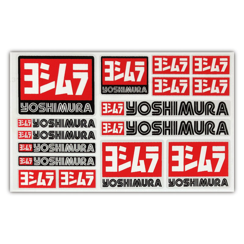 3M عاكسة دراجة نارية ملصقات خزان خوذة اكسسوارات للماء الشارات ل يوشيمورا هوندا ياماها سوزوكي