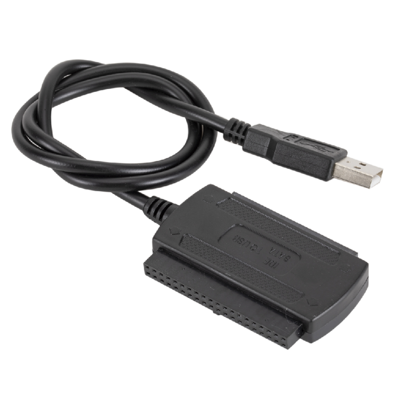 3in1 USB 2.0 IDE SATA 5.25 S-ATA 2.5 3.5นิ้วฮาร์ดดิสก์ไดรฟ์สายเคเบิลอะแดปเตอร์สำหรับ PC แปลงแล็ปท็อป