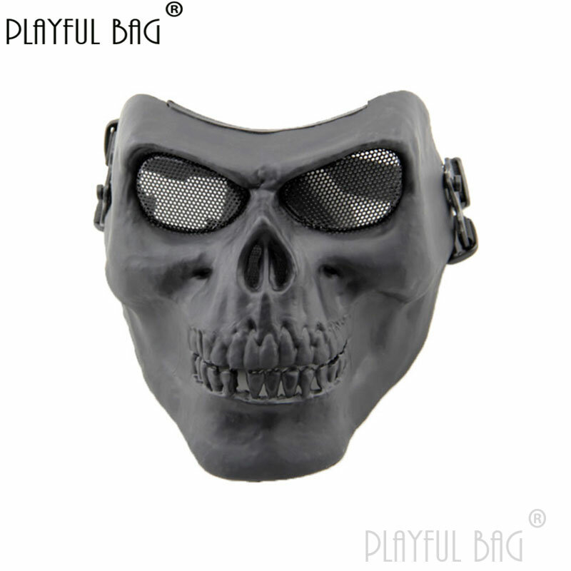 PB borsa giocosa Outdoor CS protezione del campo M02 skull M04 maschera teschio attrezzatura Cosplay CS accessorio di gioco parti giocattolo QC98S