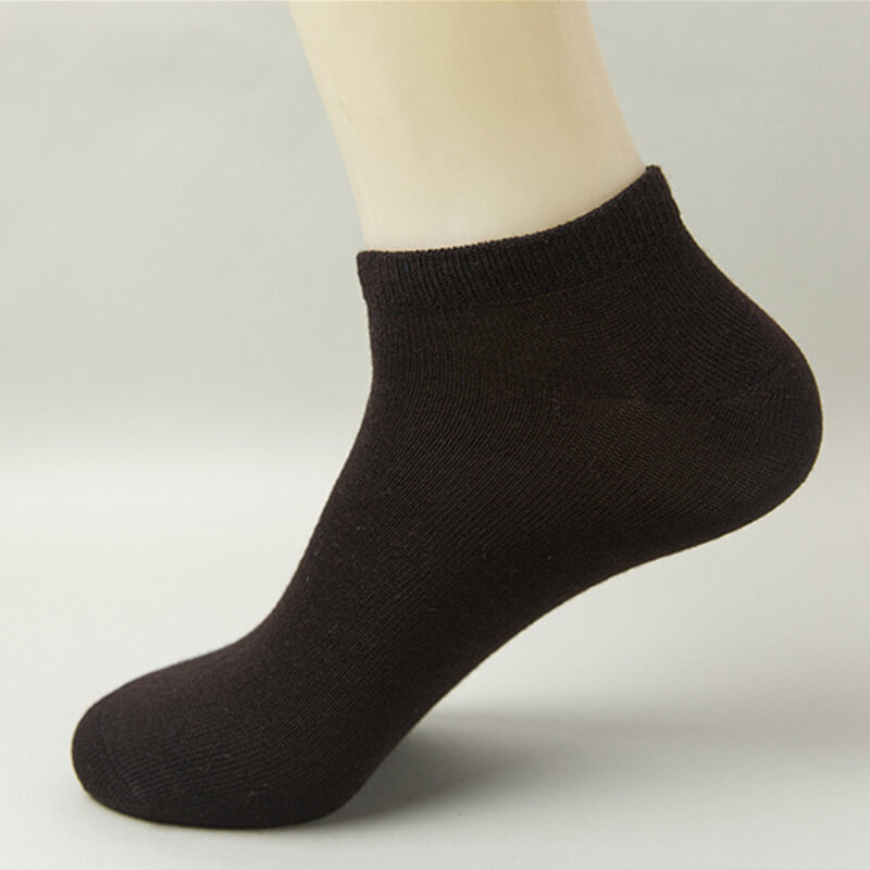 5/10 pares negro blanco gris calcetines de algodón de corte bajo Neutral Casual Primavera Verano señora barco calcetines cortos estudiantes niñas calcetines de barco