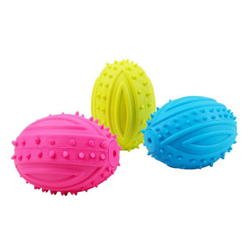 Dog Ball Tooth Cleaning Molar Bite Chewing Training Interactive Toy Pet Products Puppy Garden 2021