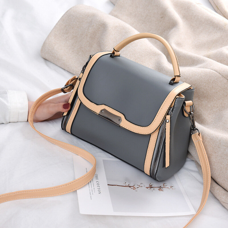 Женская сумка, новинка 2021, модная маленькая квадратная сумочка в Корейском стиле, стильная женская сумка-мессенджер на плечо