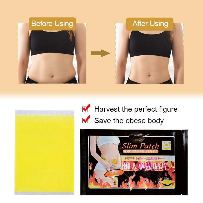 10pcs Slimming Patch Fat Burning  Lose Weight Products Slim Plaster Navel Stickers Body Shaping Patches Paste Belly Waist