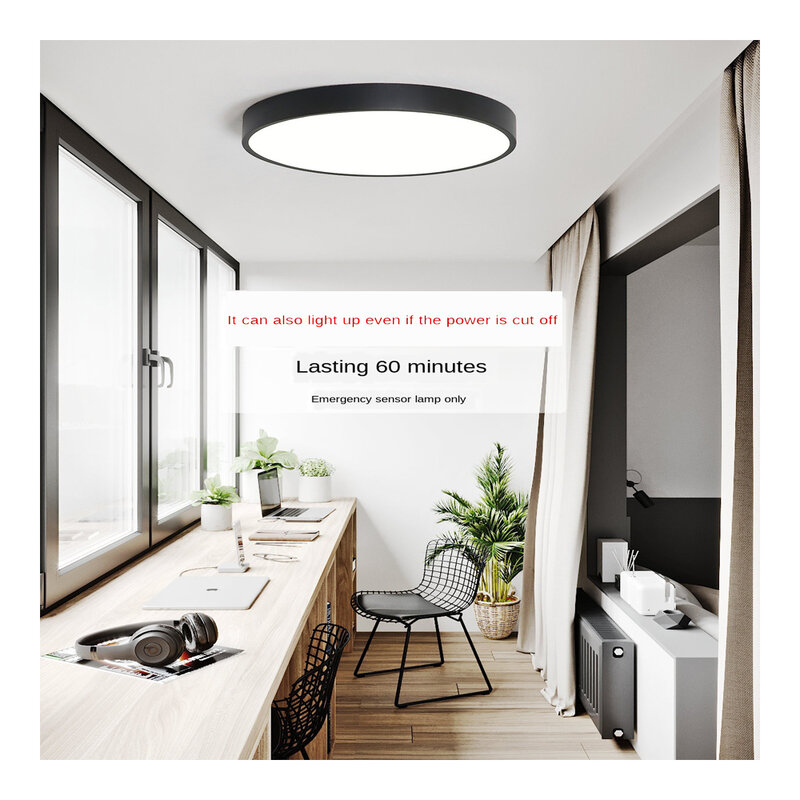 Indoor Ceiling Led Lights Panel Home Decoration Modern For Living Kitchen Pendant Round Lamp Bedroom For Dining Room Fixture